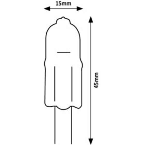 RABALUX LED sijalica G4, 2W, 140lm, 2700K