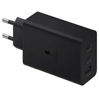 SAMSUNG 65W Power Adapter 2x Type-C + USB-A Black EP-T6530-NBE