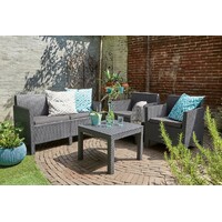 KETER Bastenski set Orlando sa malim stolom grafit CU 226515