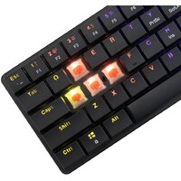 WHITE SHARK GK 006112 NAGAMAKI SR BLACK-RED MEHANICKA