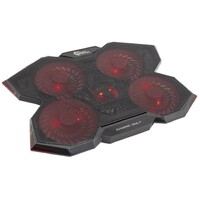 WHITE SHARK GCP-29 ICE WIZARD  /  5 Fans COOLING PAD