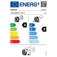 DUNLOP 205/55R17 95V SPT BLURESPONSE XL