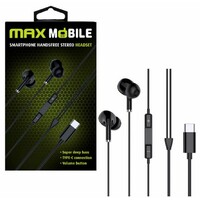 MAX MOBILE HANDSFREE WE08TYPE-C crna