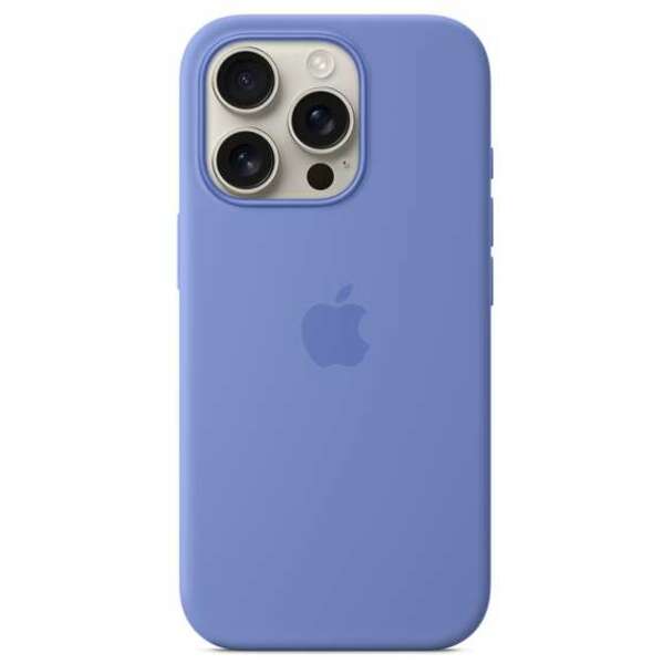APPLE iPhone 16 Pro Silicone Case with MagSafe - Periwinkle mdg14zm/a