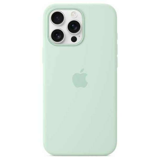 APPLE iPhone 16 Pro Max Silicone Case with MagSafe - Aquamarine mdgy4zm/a