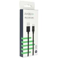 Dviced Cable USB-A to USB-C Nylon Textile 1,25m - Black DV120007