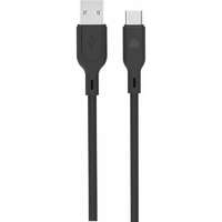 Dviced Cable USB-A to USB-C silicone 1,25m - Black DV110005