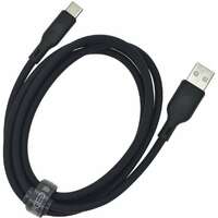 Dviced Cable USB-A to USB-C silicone 1,25m - Black DV110005