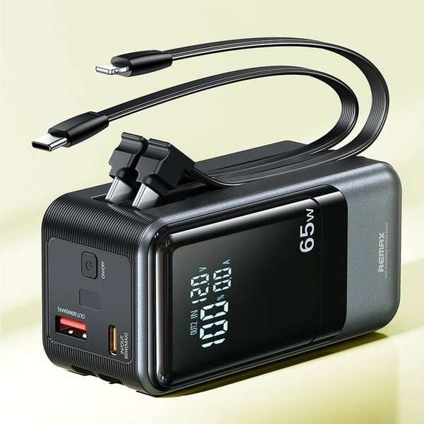 REMAX Power bank 20000mAh 65W Black RPP-59