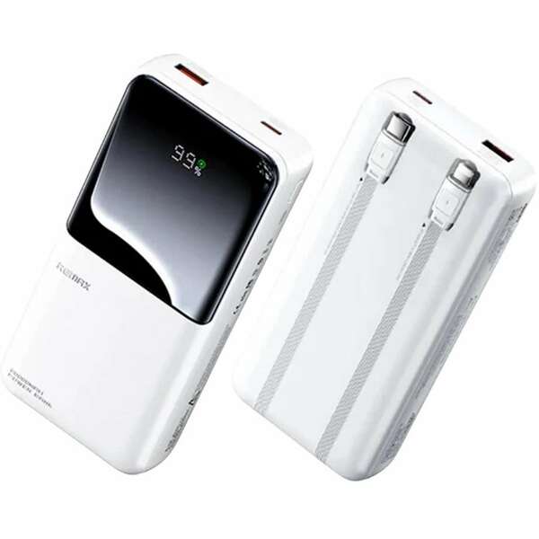REMAX Power bank 20000mAh 22.5W White RPP-680 REMAX Power bank 20000mAh 22.5W White RPP-680
