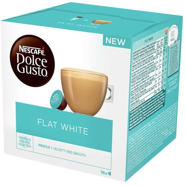 Dolce Gusto Nescafe DG Flat White 16cap 187,2g