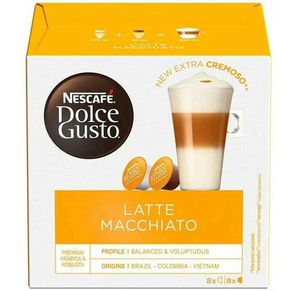 Dolce Gusto Nescafe DG Latte Macchiato 16cap 183,2g