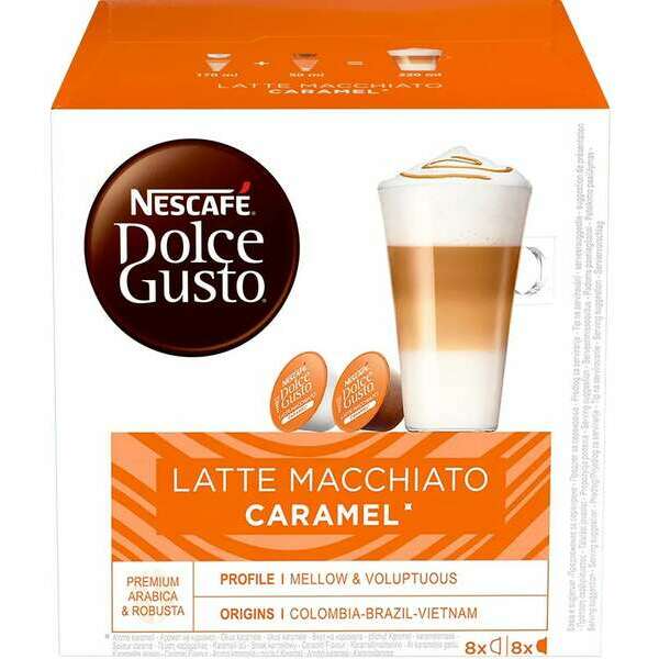 Dolce Gusto Nescafe DG Caramel Macchiato 16cap 145,6