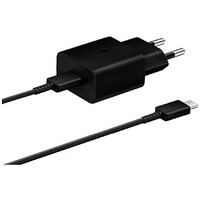 SAMSUNG 25W Power Adapter USB-C + Cable Black EP-T2510-XBE