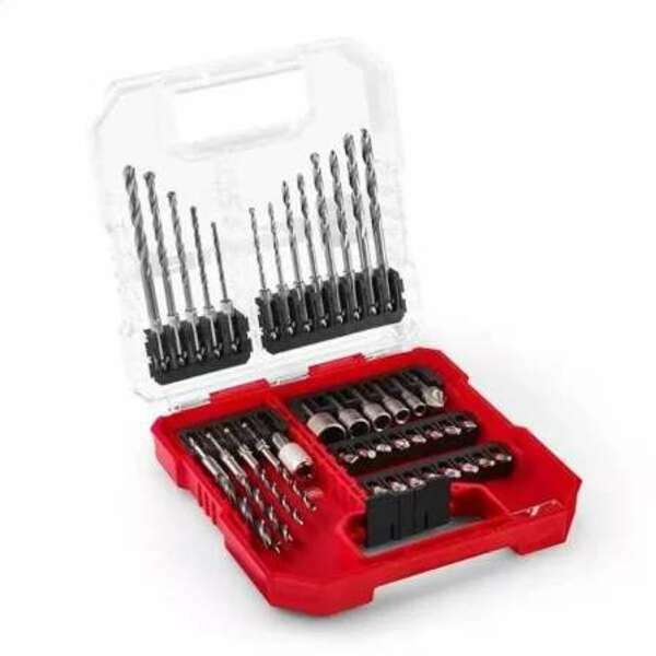 EINHELL L-Case 40 kom Set imp.bit burgija + S2-E6.3-1/4