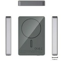 APOLLON Power bank 5000mAh 15W Wireless Grey