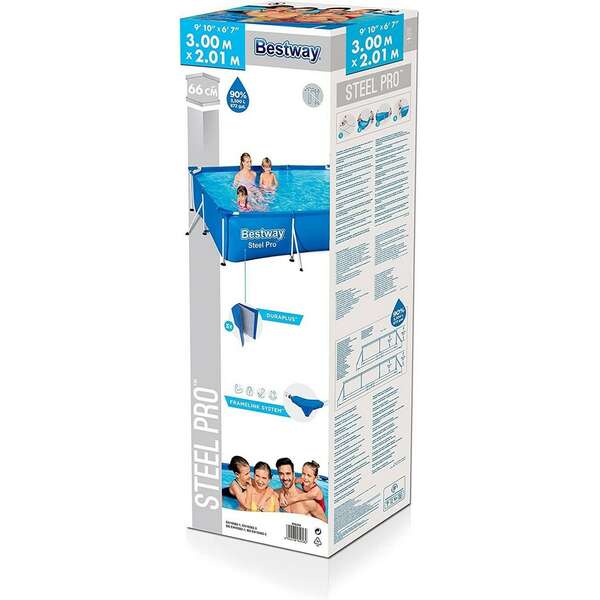 BESTWAY Steel Pro 3.00m x 2.01m x 66cm
