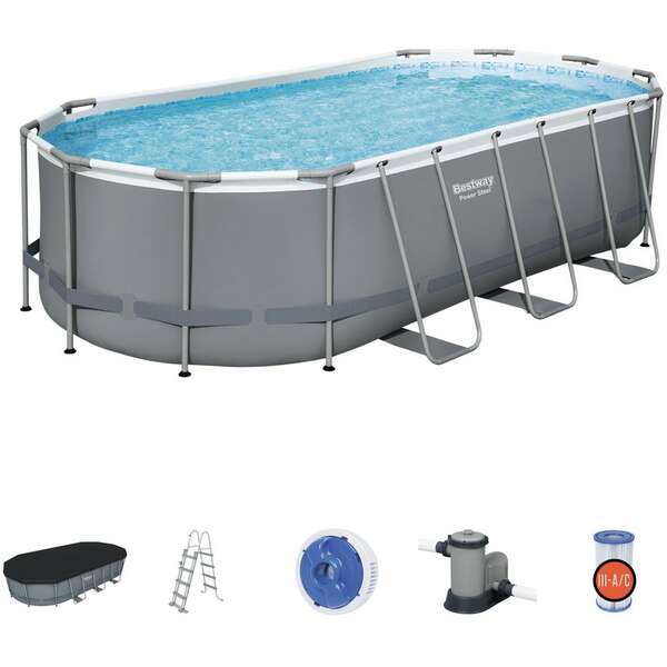 BESTWAY Steel Pro MAX 5.49m x 2.74m x 1.22m Set 