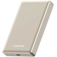 CANYON Power Bank 10000mAh 20W Magnetic Beige CNS-CPB510BE