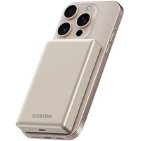 CANYON Power Bank 10000mAh 20W Magnetic Beige CNS-CPB510BE