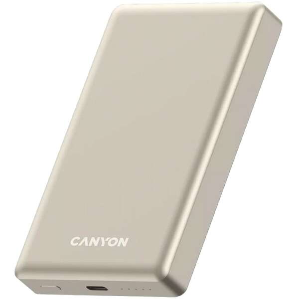 CANYON Power Bank 10000mAh 20W Magnetic Beige CNS-CPB510BE