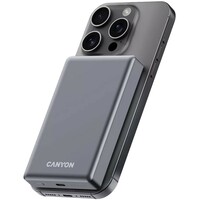 CANYON Power Bank 10000mAh 20W Magnetic Dark Grey CNS-CPB510DG