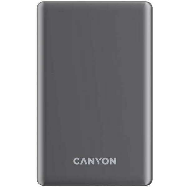 CANYON Power Bank 10000mAh 20W Magnetic Dark Grey CNS-CPB510DG