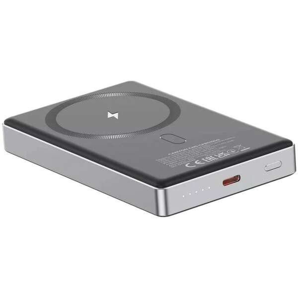 CANYON Power Bank 10000mAh 20W Magnetic Dark Grey CNS-CPB510DG