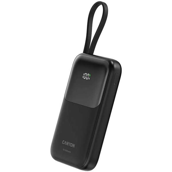 CANYON Power Bank 10000mAh 22.5W Black CNS-CPB101BK