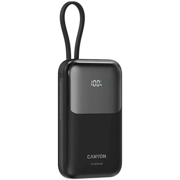 CANYON Power Bank 10000mAh 22.5W Black CNS-CPB101BK