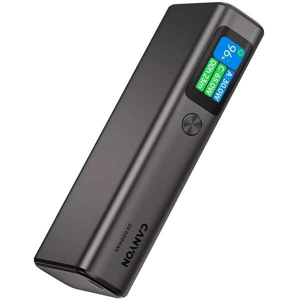 CANYON Power Bank 20000mAh 130W Dark Grey CNS-CPB230DG