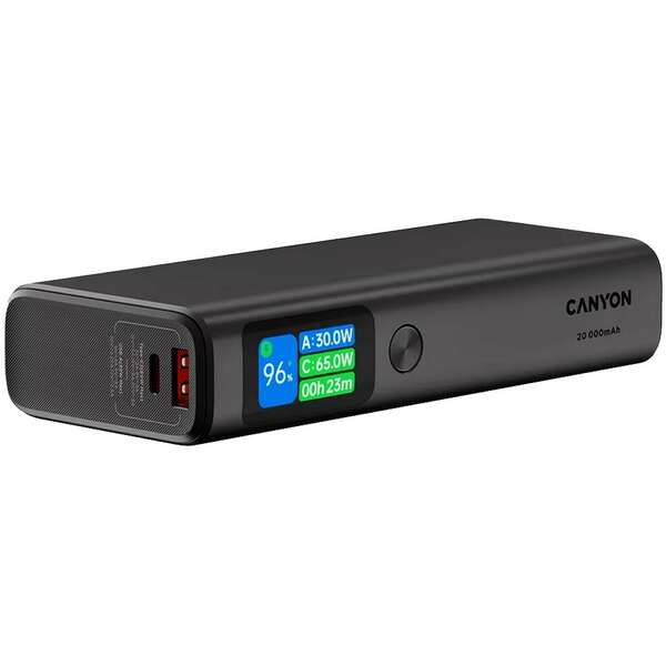 CANYON Power Bank 20000mAh 130W Dark Grey CNS-CPB230DG