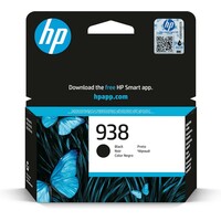 HP 938 Original Ink Cartridge Black (4S6X8PE)