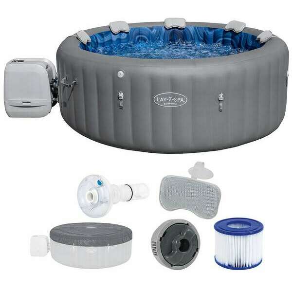 BEST WAY Hidromasazni Bazen Lay-Z-Spa Santorini HidroJet Pro