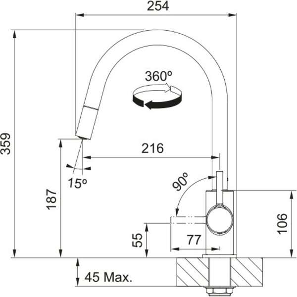 FRANKE LINA J-D 115.0693.229