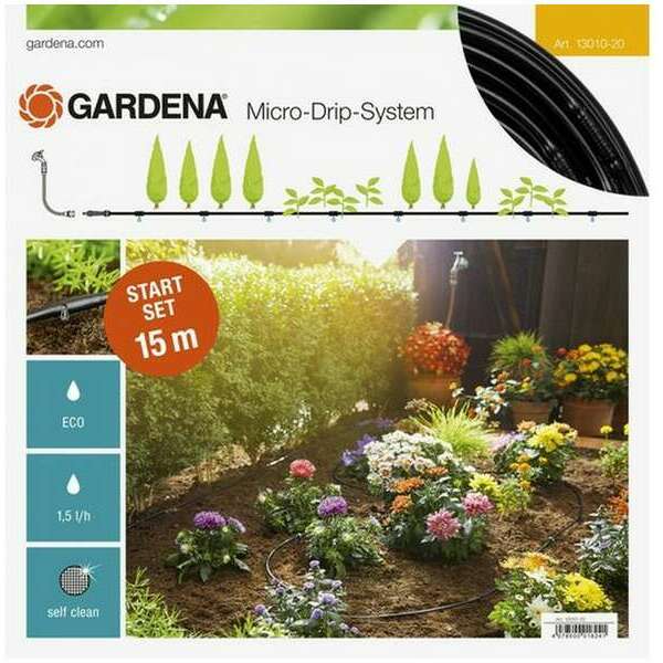 GARDENA Kap po kap set za navodnjavanje biljaka u redu 15m 