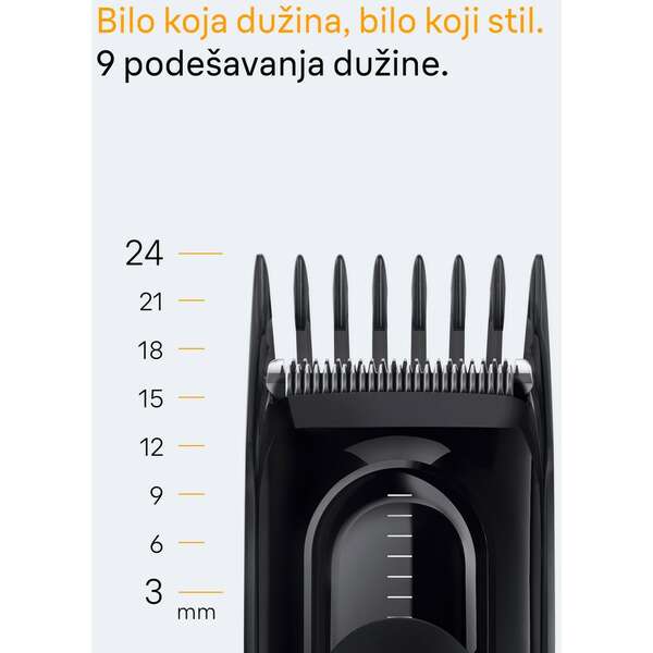 BRAUN HAIRCLIP HC5510 BLK BOX EURO 3x1