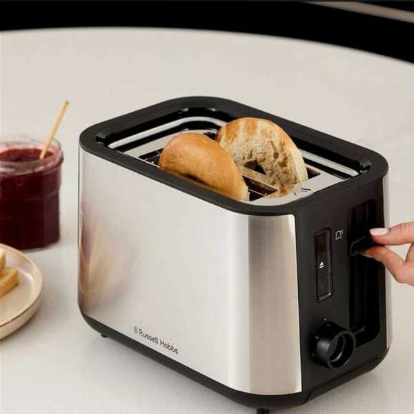 RUSSELL HOBBS 27390-56 Heaton Brushed 2Slice