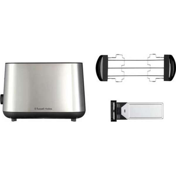 RUSSELL HOBBS 27390-56 Heaton Brushed 2Slice
