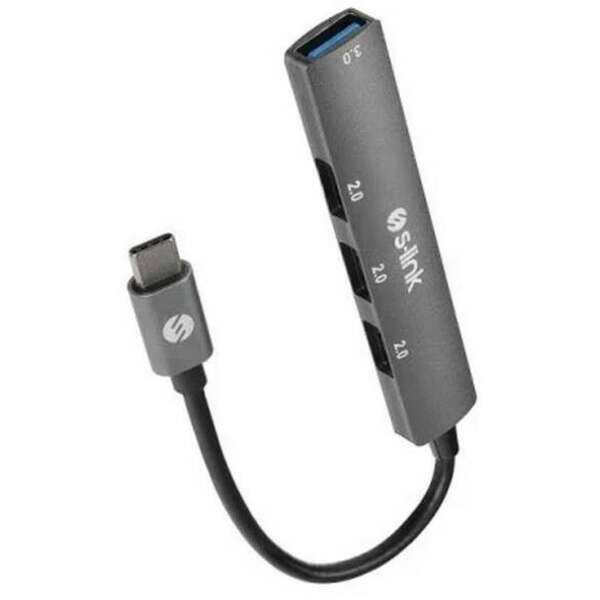 S-LINK SW-U324 3*USB2.0,1*USB3.0 TIP C HUB