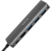 S-LINK SW-U518 5U1 TIP C-3*USB3.0,1*TIP C PD,HDMI 1.4 HUB