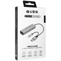 S-LINK SW-U222 TIP C,USB 2.0-LAN ADAPTER