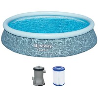 BESTWAY bazen na naduvavanje 396 x 84 cm sa filter pumpom