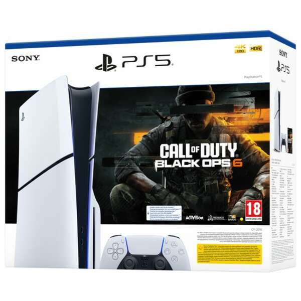 SONY PlayStation 5 slim + COD Black Ops 6
