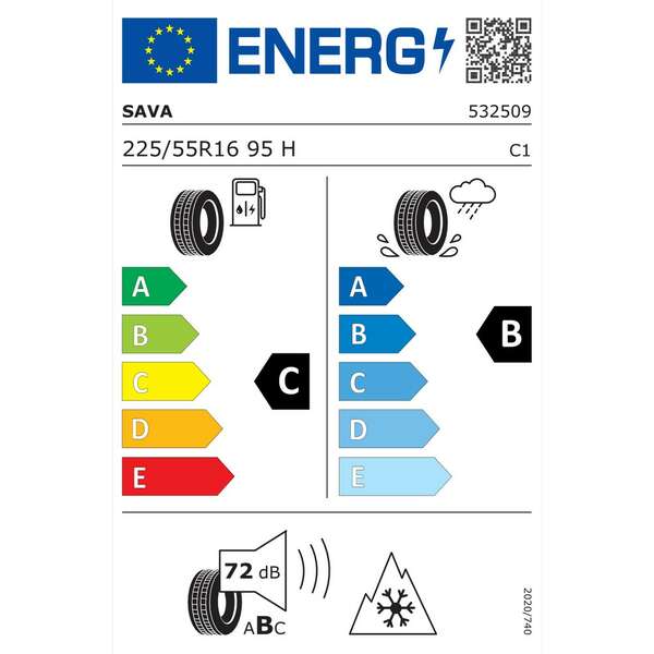 SAVA 225/55R16 95H ESKIMO HP 2