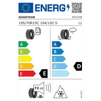 GOODYEAR 195/70R15C 104/102S UG CARGO