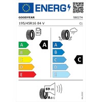 GOODYEAR 195/45R16 84V EFFIGRIP PERF XL