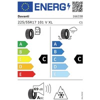 DAVANTI 225/55R17 101V Wintoura+ XL