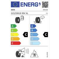 SAVA 215/55R18 99V ALL WEATHER XL All Season