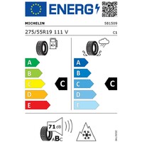MICHELIN 275/55R19 111V PILOT ALPIN 5 SUV MI